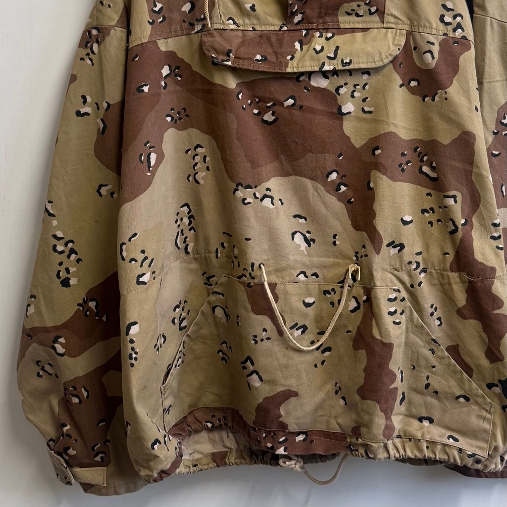 USA製 BDU アノラックパーカー チョコチップカモ カモフラ 迷彩柄 多色