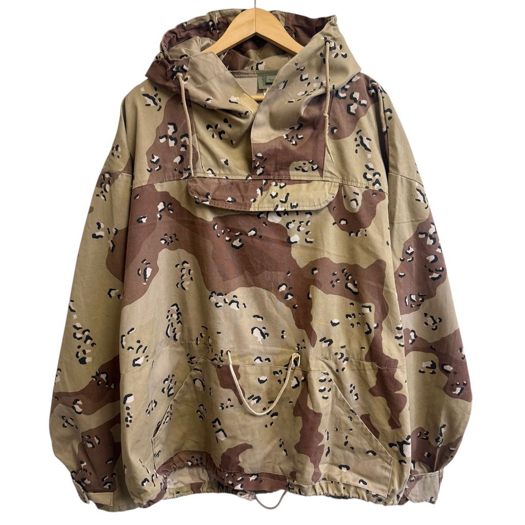 USA製 BDU アノラックパーカー チョコチップカモ カモフラ 迷彩柄 多色