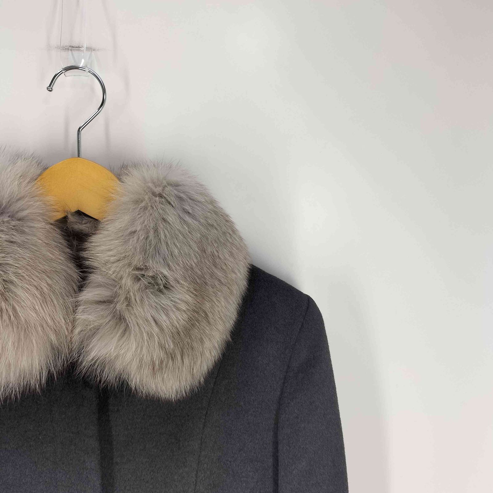 ユーズドフルギ USED古着 フォックスファー アンゴラウール ステン