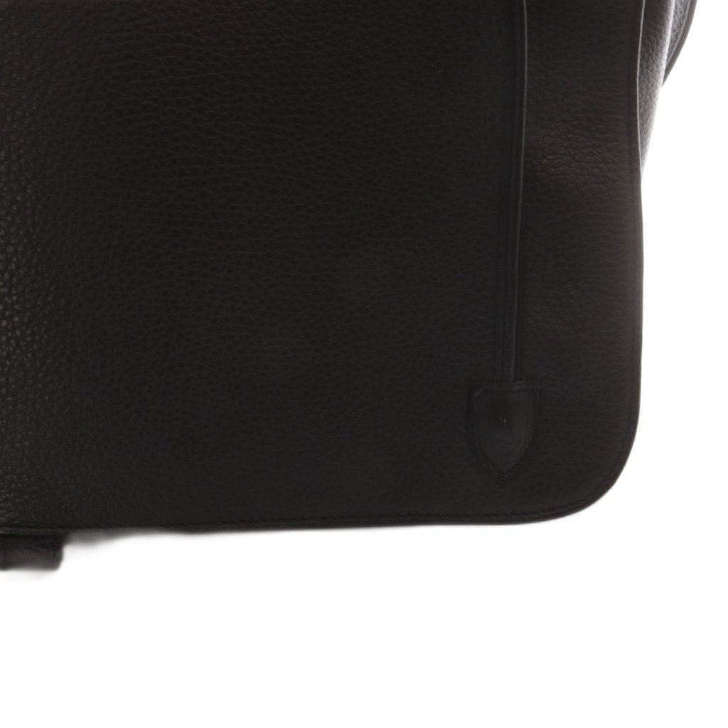 エルメネジルドゼニア Ermenegildo Zegna ショルダーバッグ レザー 黒
