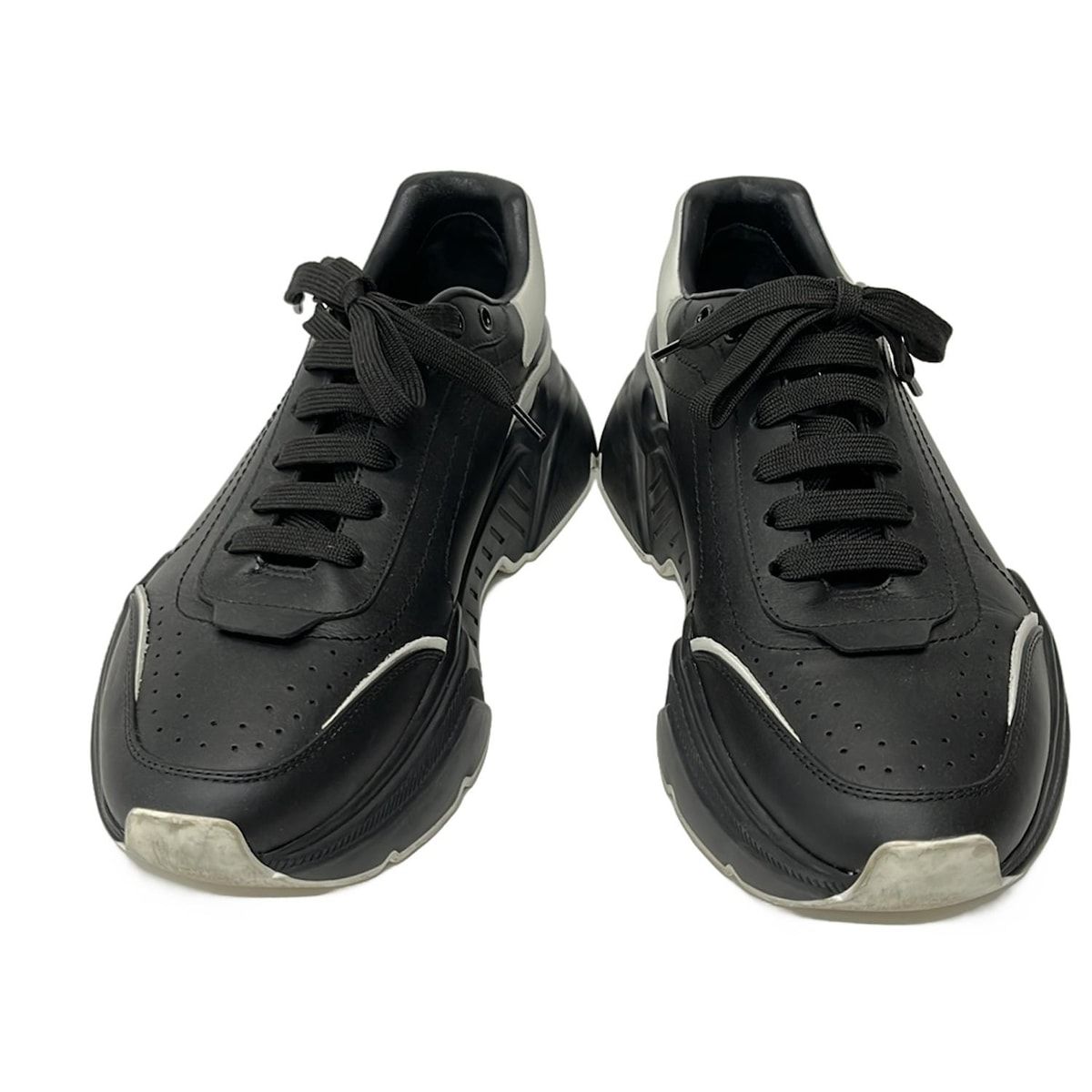 DOLCE&GABBANA スニーカー メンズ 8 ブラック DOLCE&GABBANA(ドルチェアンドガッバーナ) スニーカー 8 メンズ - 黒