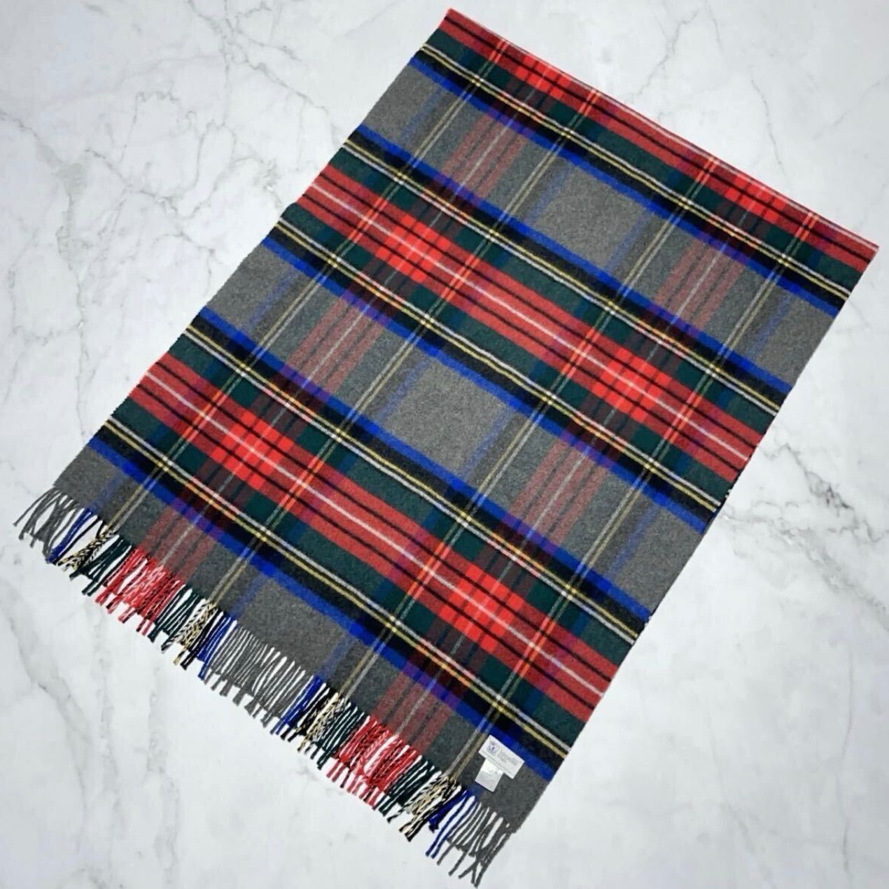 K*n様 ジョンストンズストール大判 カシミア グレースチュワート1607