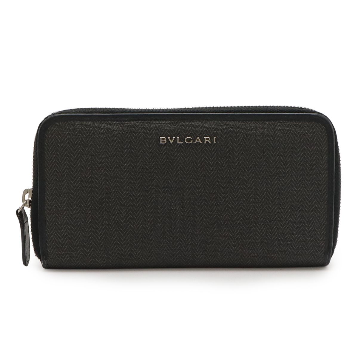 BVLGARI ブルガリ ロゴ ウィークエンド PVC レザー カードケース