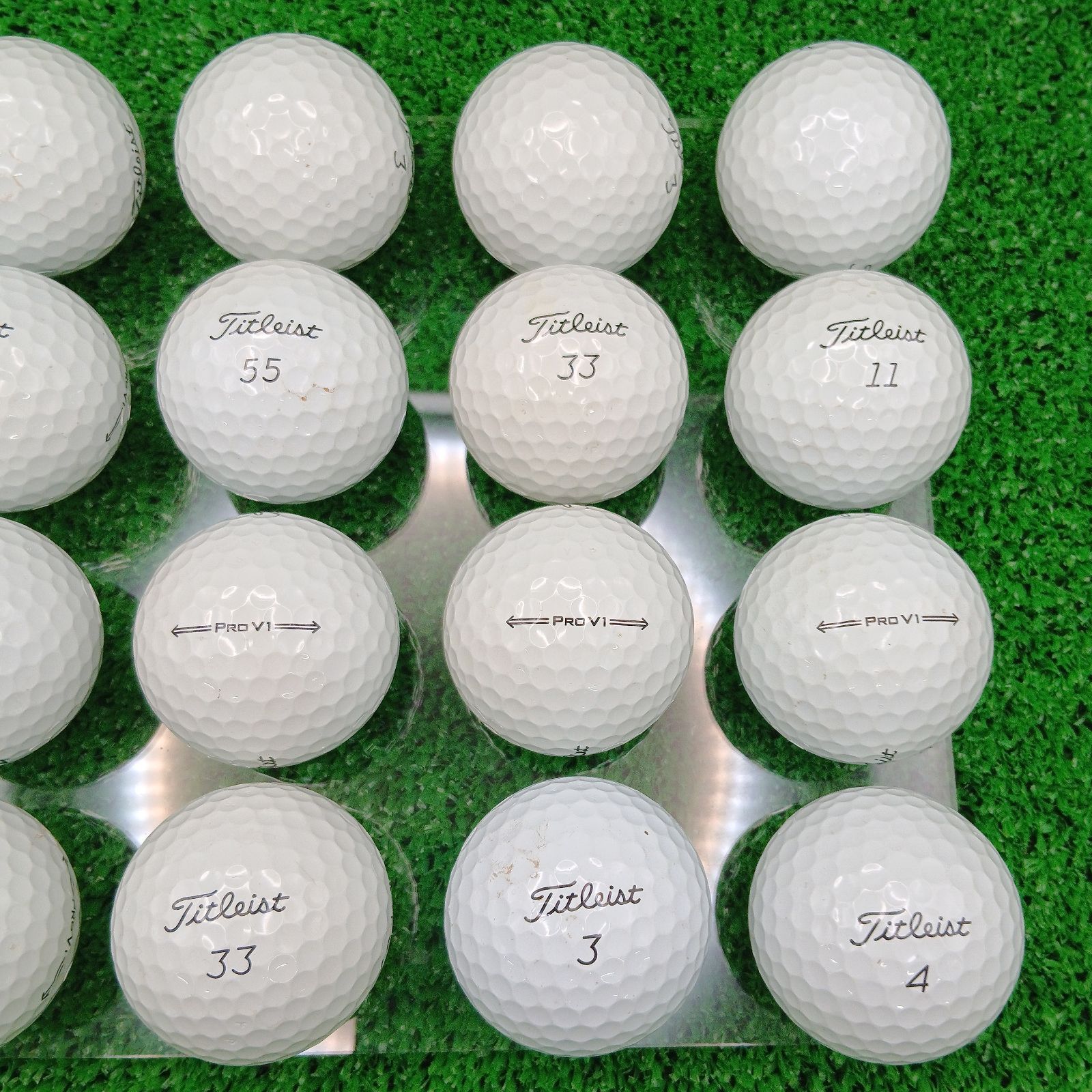 ロストボール タイトリスト Pro V1 20球 2021年モデル ホワイト A