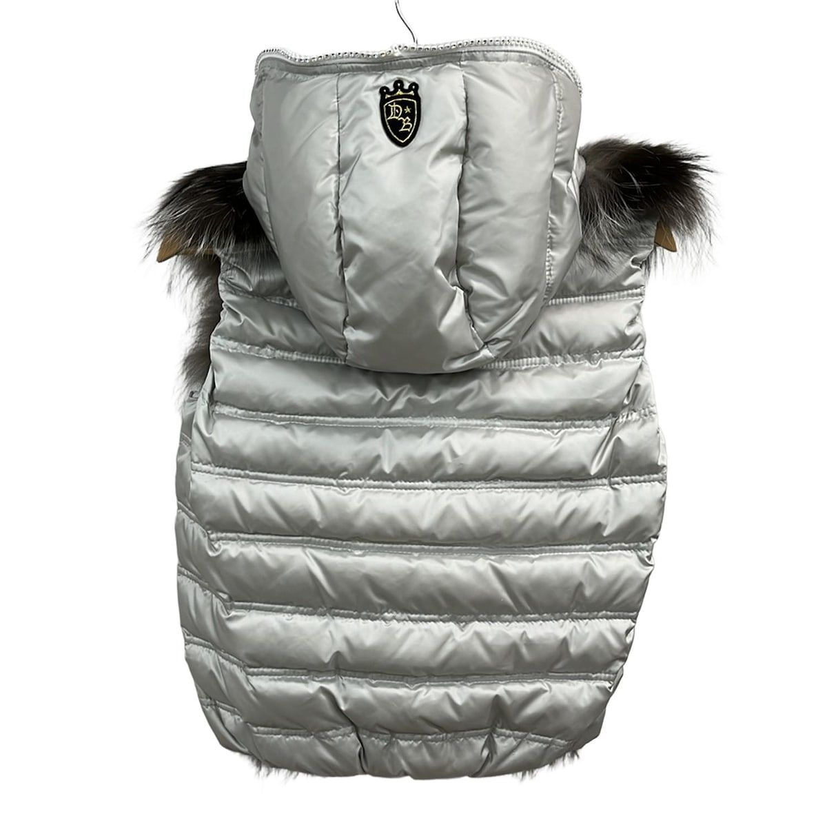 ダルタンボナパルト ダウンベスト スワロジップ ダウンベスト（ブラック）_ホワイトジップ - ダルタン