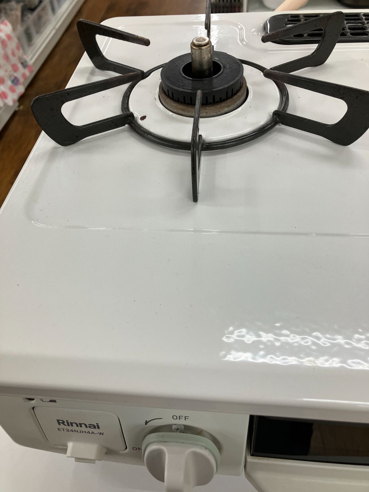 Rinnai ガステーブル 都市ガス 2023年製 ET34NJH4A-W】管理番号25.12 