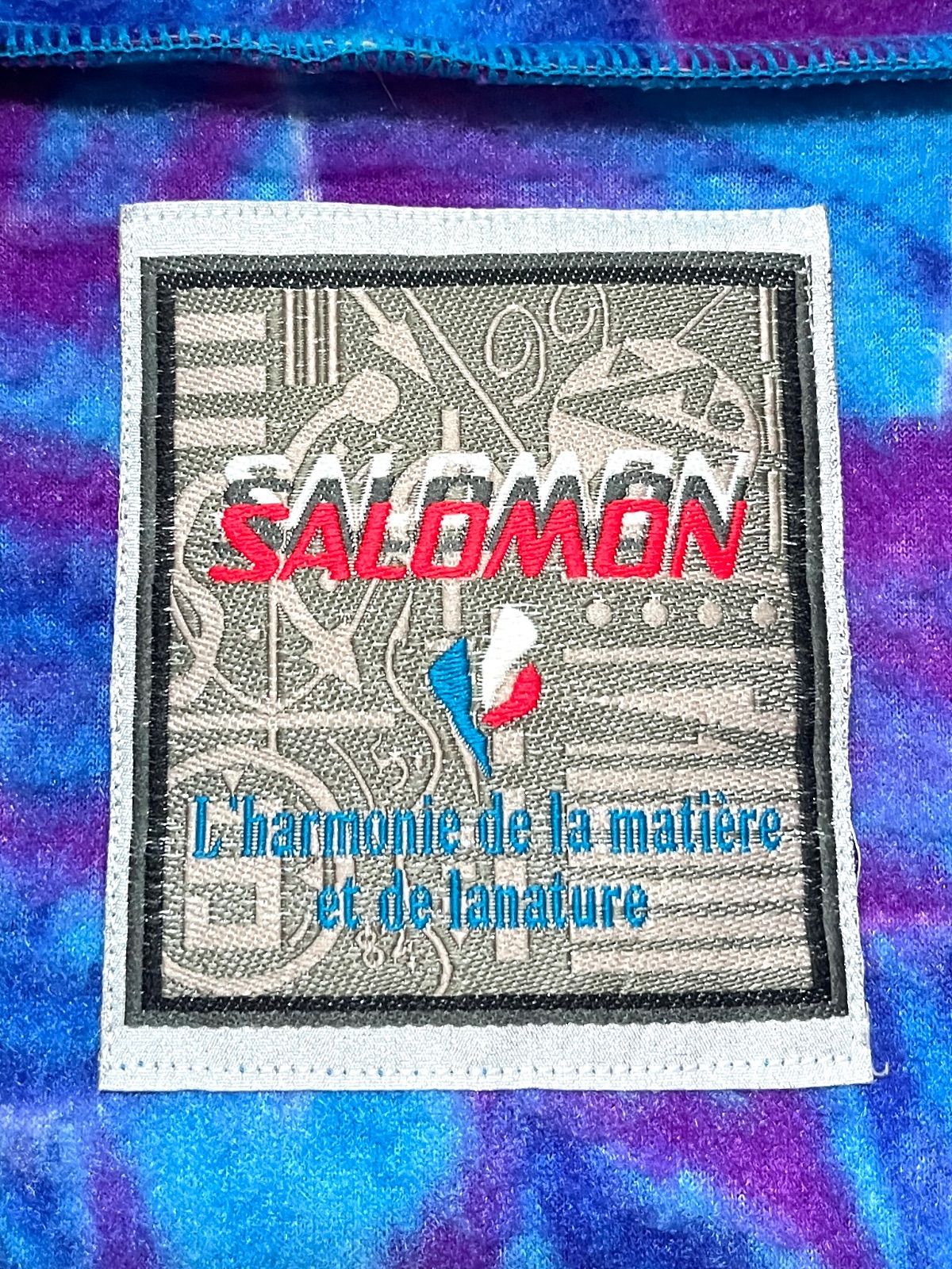 SALOMON】90s ハーフジップフリースジャケット M サロモン