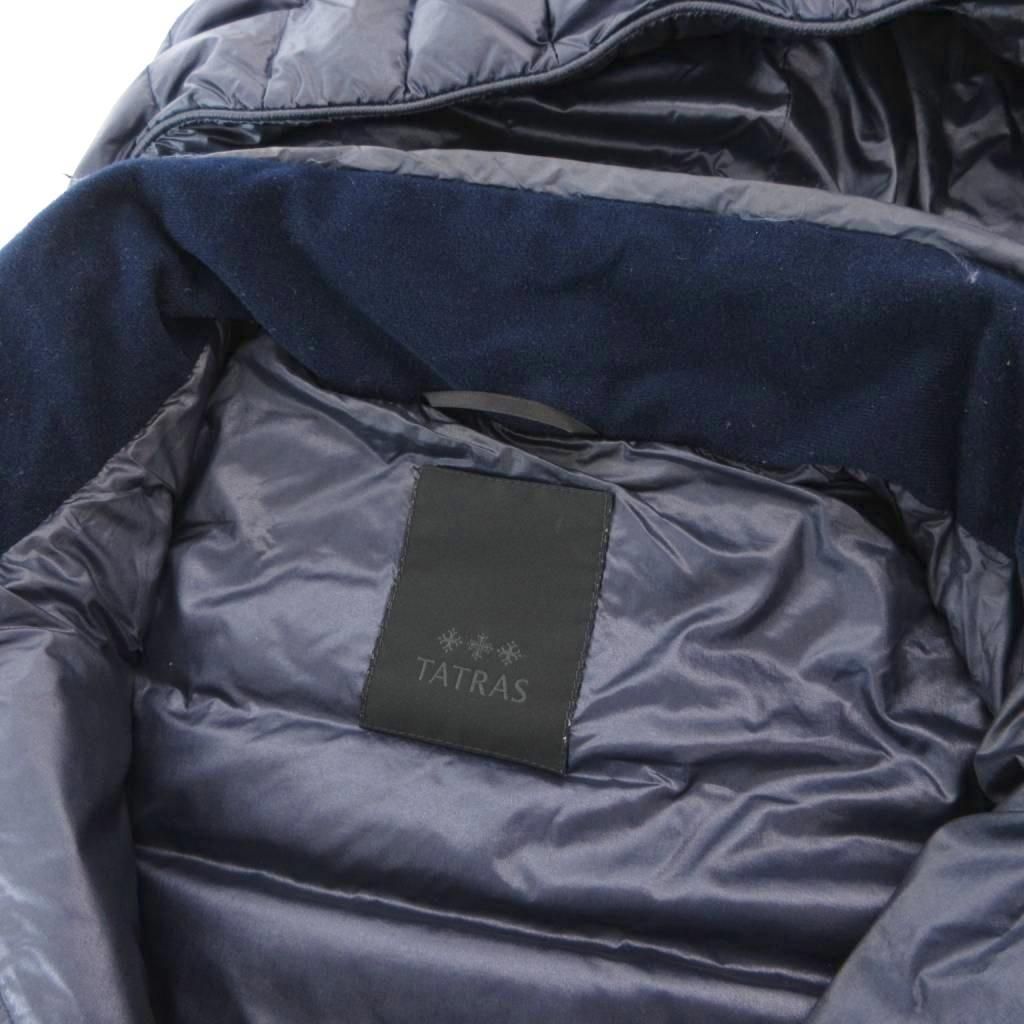 タトラス TATRAS ALBIZIA ダウンベスト ナイロン フード付き ネイビー
