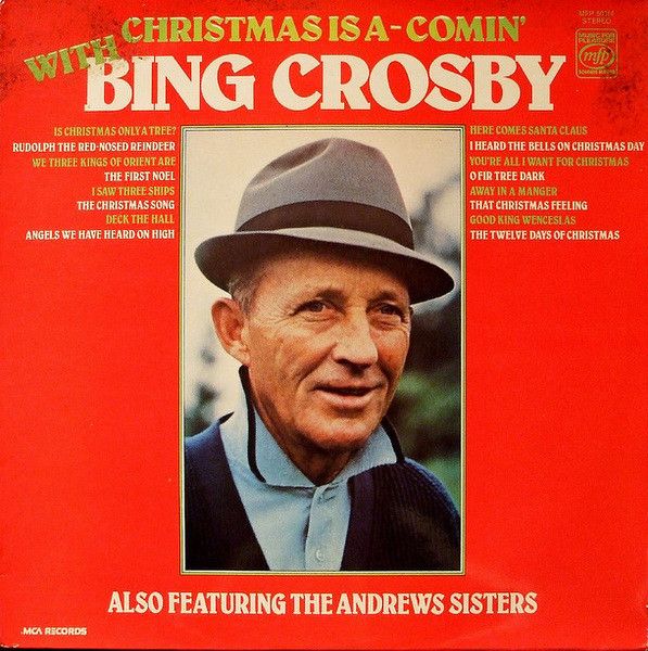 英LP Bing Crosby Also, The Andrews Christmas Is A-Comin With Bing