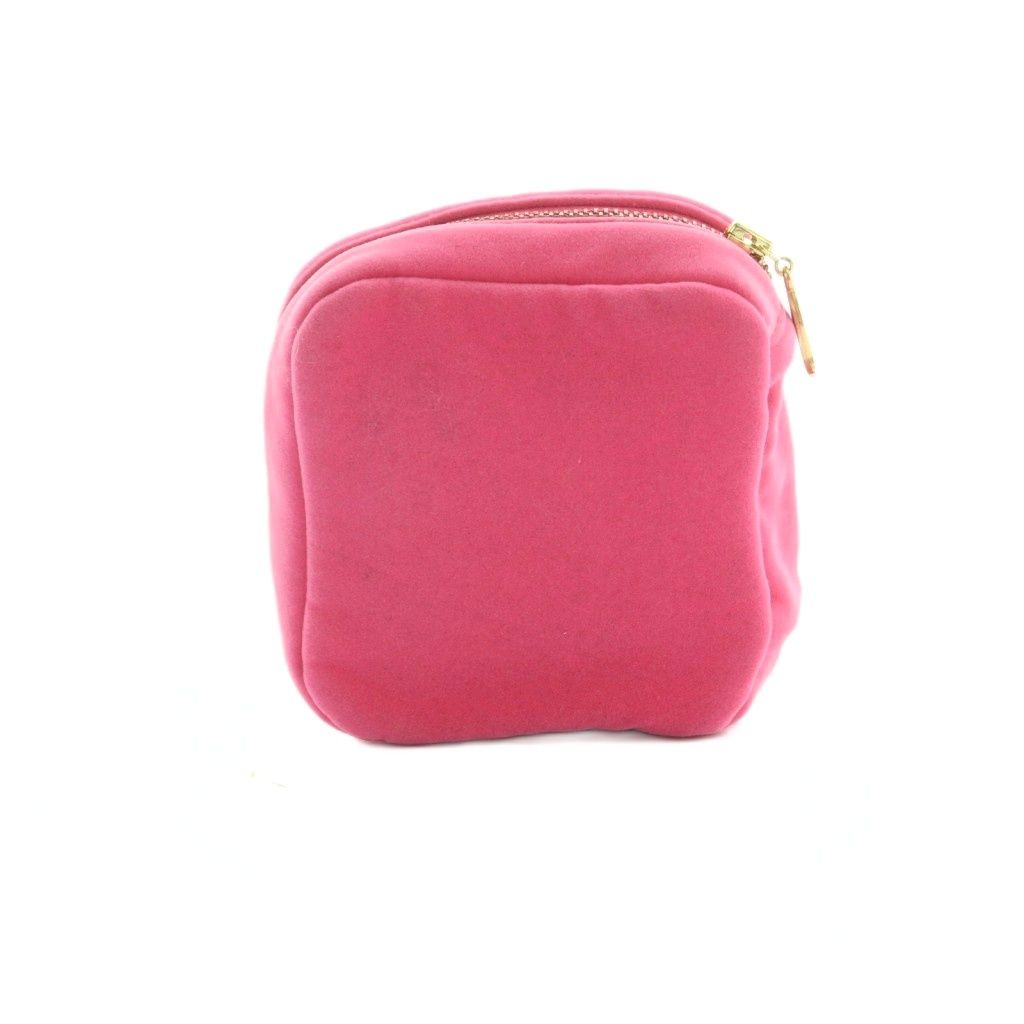 【新品未使用】マリーエレーヌドゥタイヤック ジュエリーポーチ スクエア 美品/ Marie-Helene de Taillac マリーエレーヌドゥタイヤック ベロア