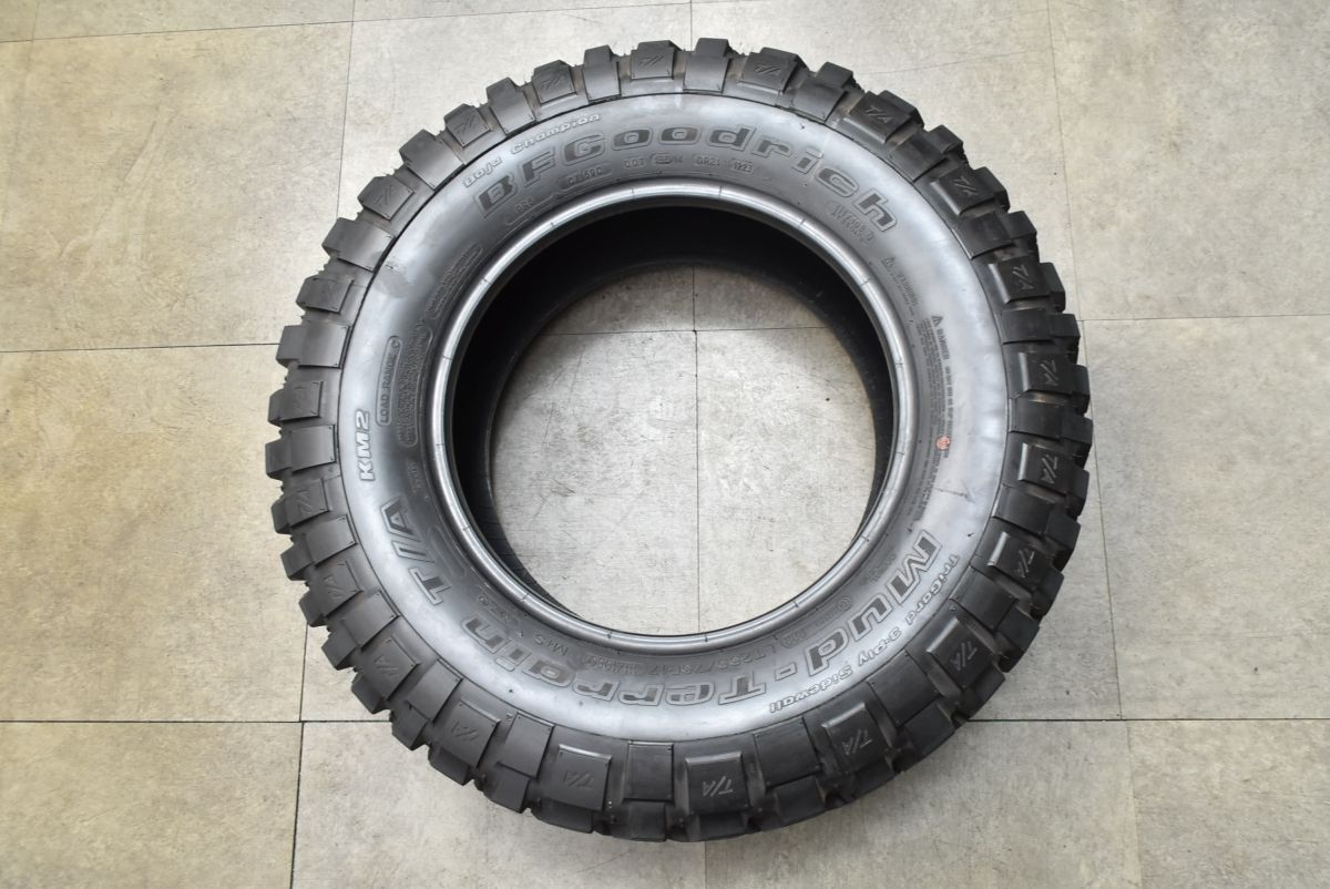 バリ溝】BFグッドリッチ マッドテレーン T/A KM2 LT255/75R17 4本 