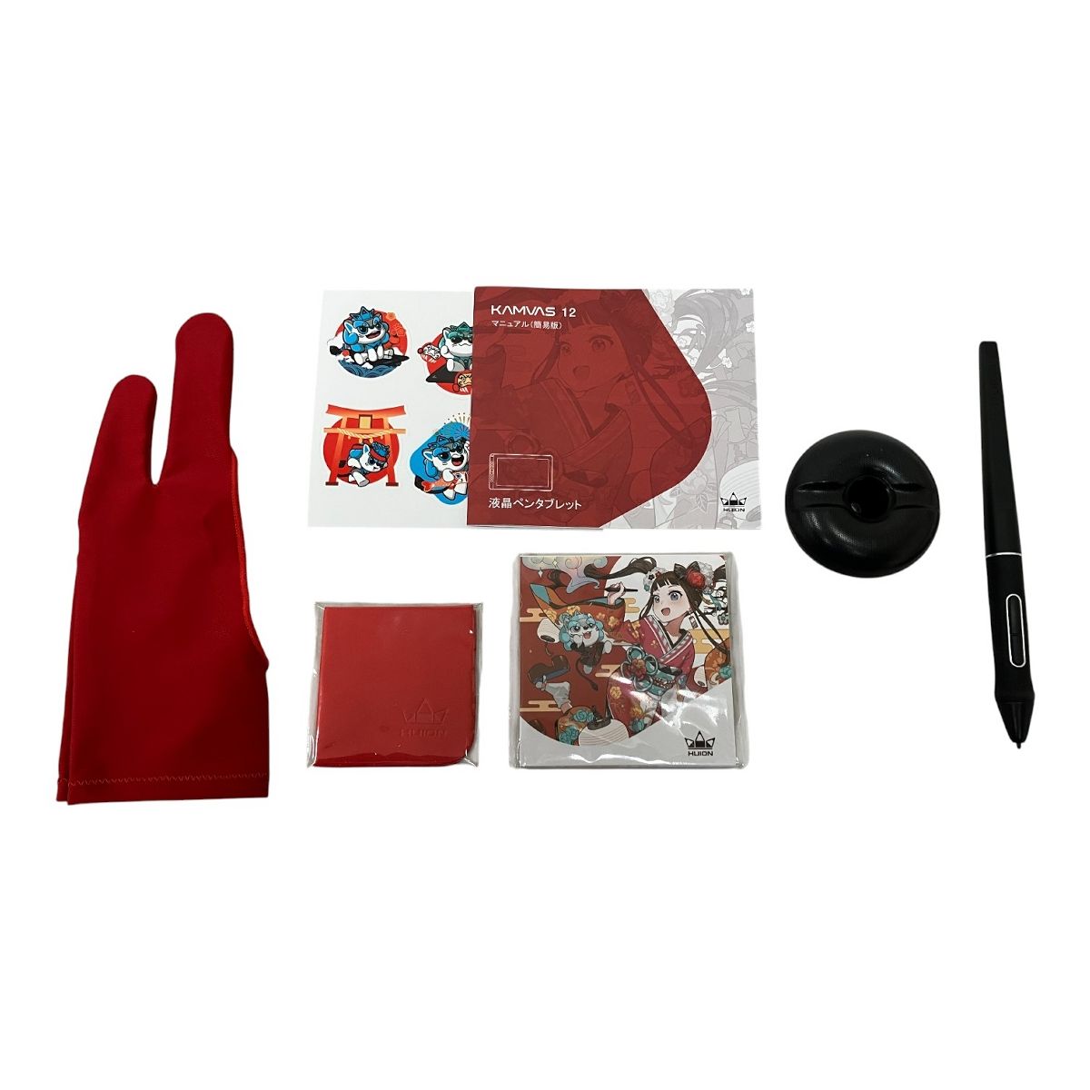 HUION Kamvas 12 GS1161 液タブ 液晶ペンタブレット 11.6インチ