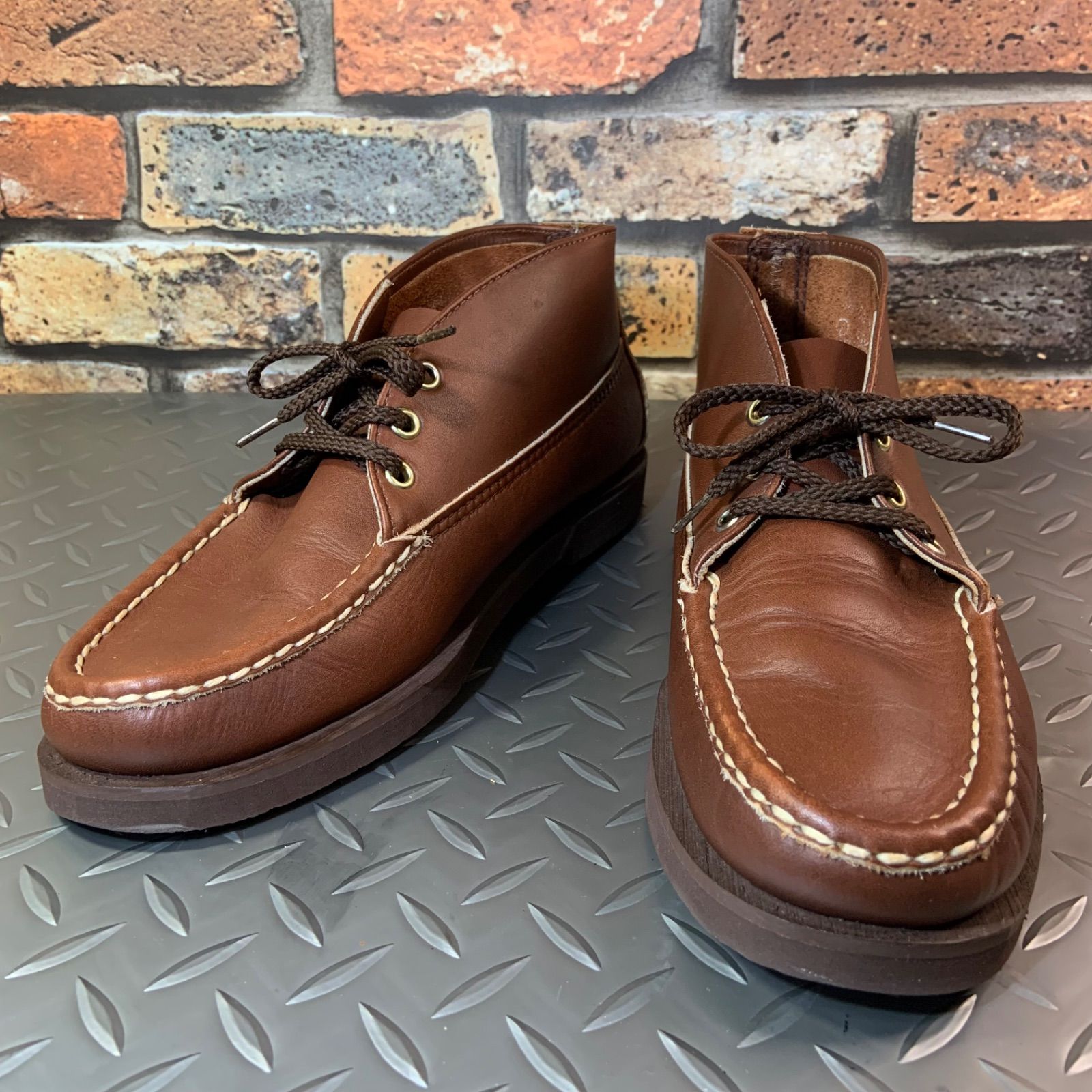 ☆Russell Moccasin Chukka チャッカブーツ US6.5EE JP24.5㎝ ラッセル