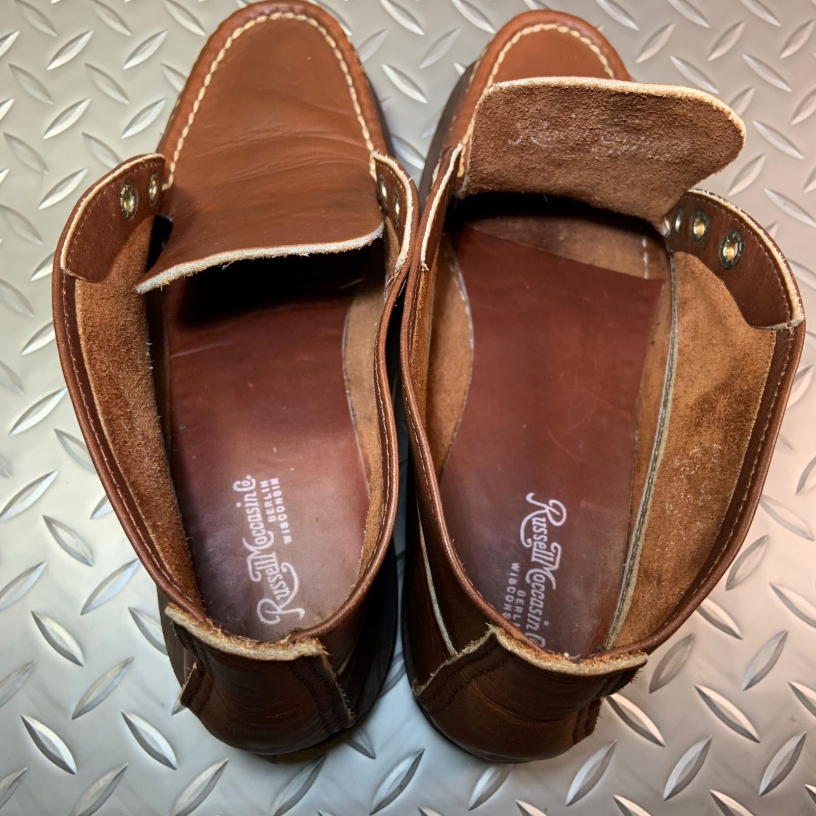 ☆Russell Moccasin Chukka チャッカブーツ US6.5EE JP24.5㎝ ラッセル