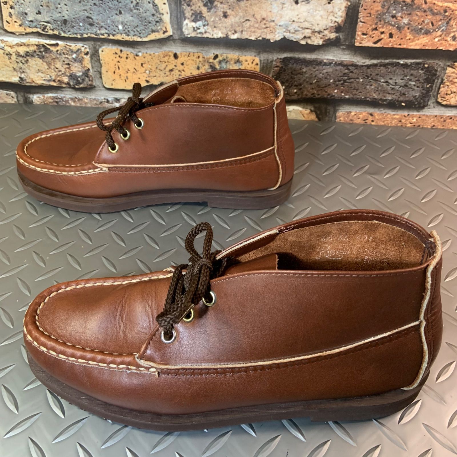 ☆Russell Moccasin Chukka チャッカブーツ US6.5EE JP24.5㎝ ラッセル