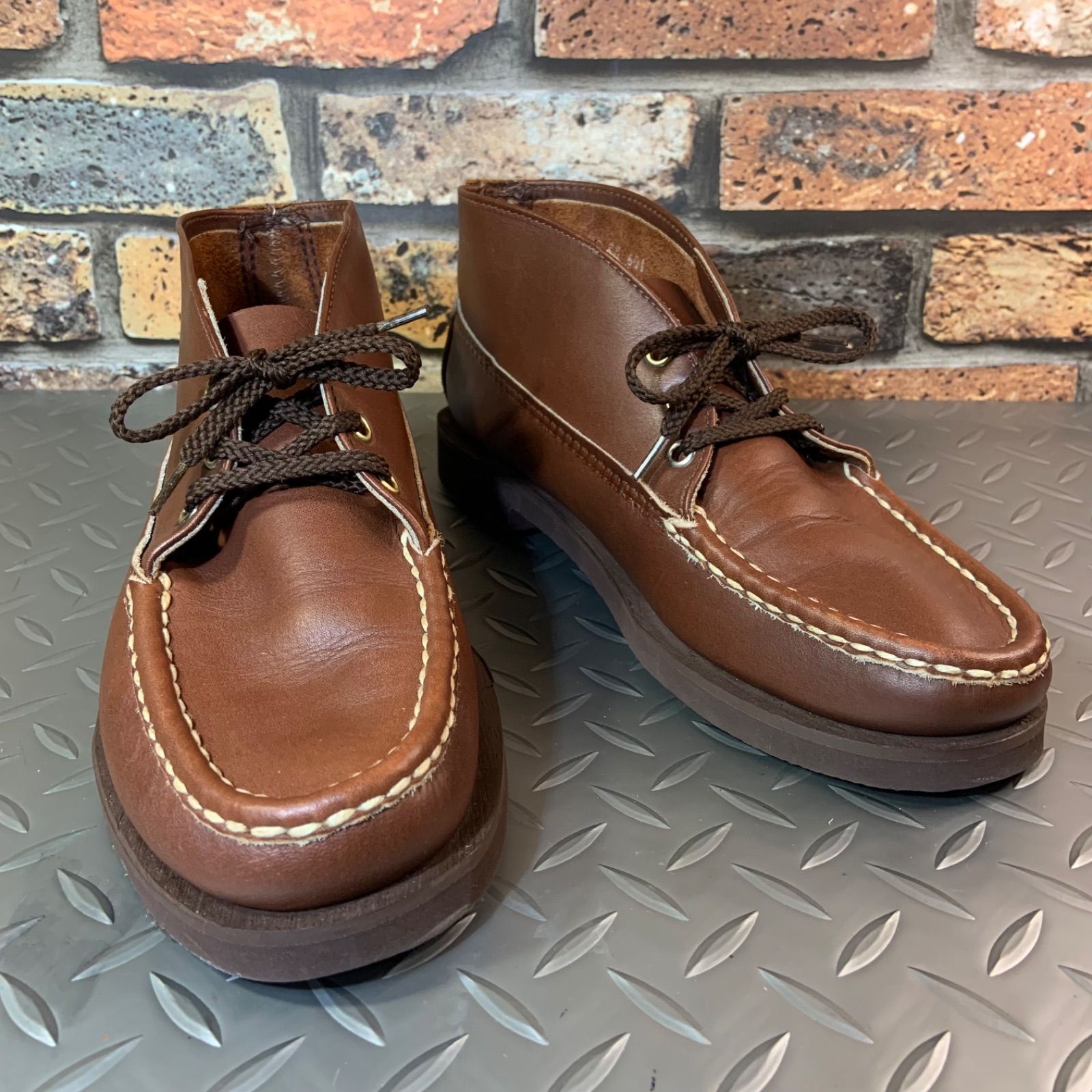 ☆Russell Moccasin Chukka チャッカブーツ US6.5EE JP24.5㎝ ラッセル