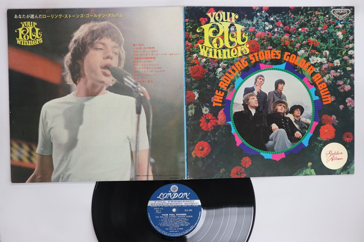 レコード　ローリングストーンズゴールデンアルバム　帯付き　ＳＬＣ184 ローリング・ストーンズ - あなたが選んだローリング・ストーンズ
