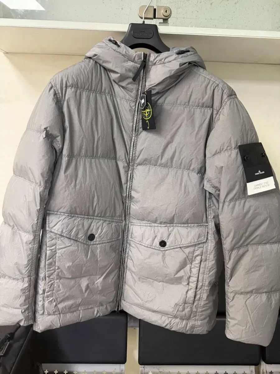 正規品) ストーンアイランド クリンクルレップス 25FW グレー XL