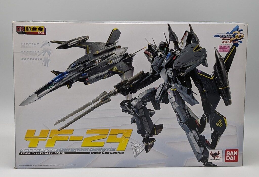 バンダイ DX超合金 YF-29 デュランダルバルキリー オズマ機 GE64