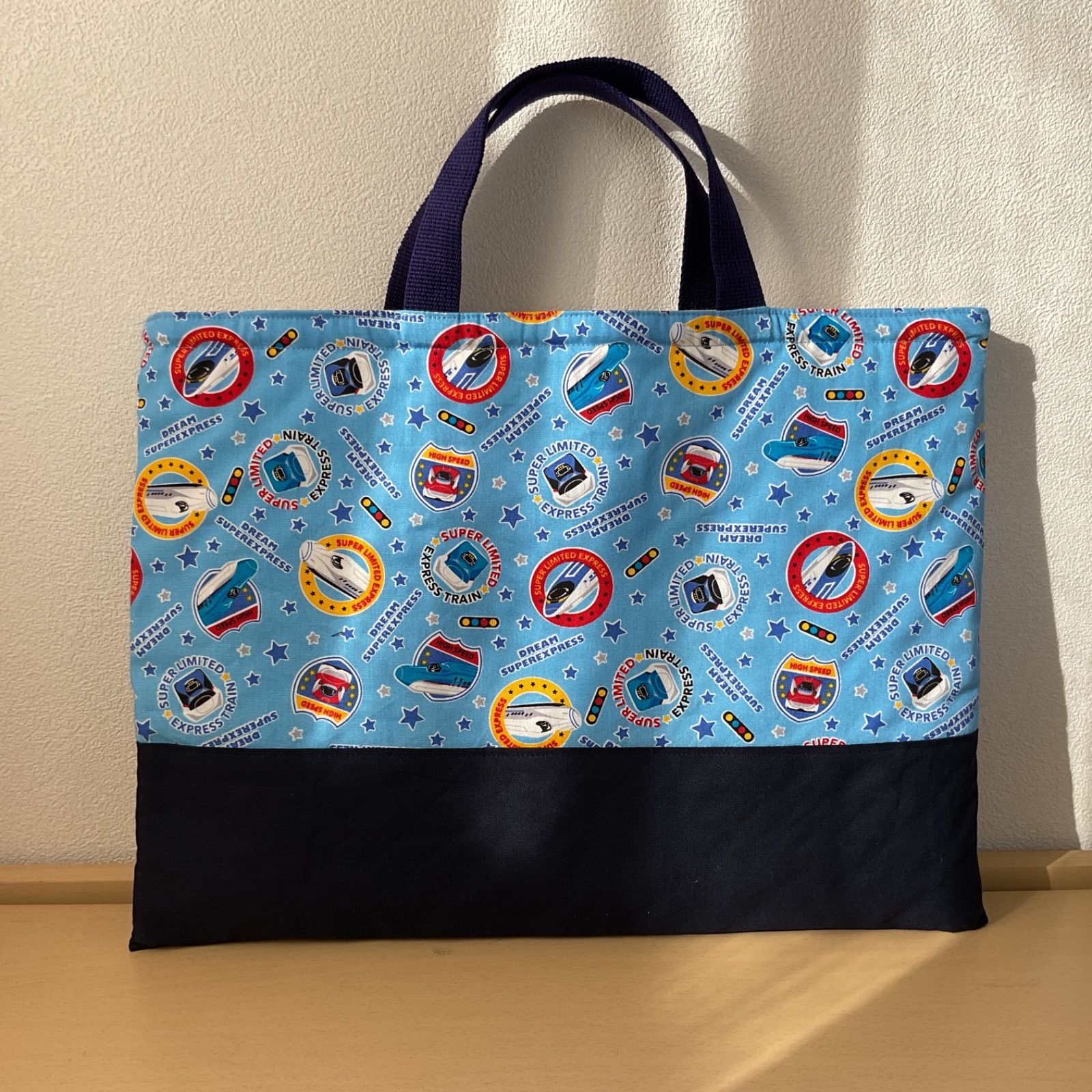 入園入学5点セット りんりんのハンドメイド レッスンバッグ シューズ