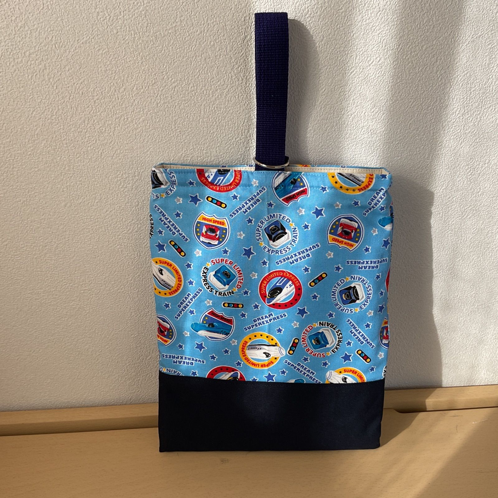 入園入学5点セット りんりんのハンドメイド レッスンバッグ シューズ