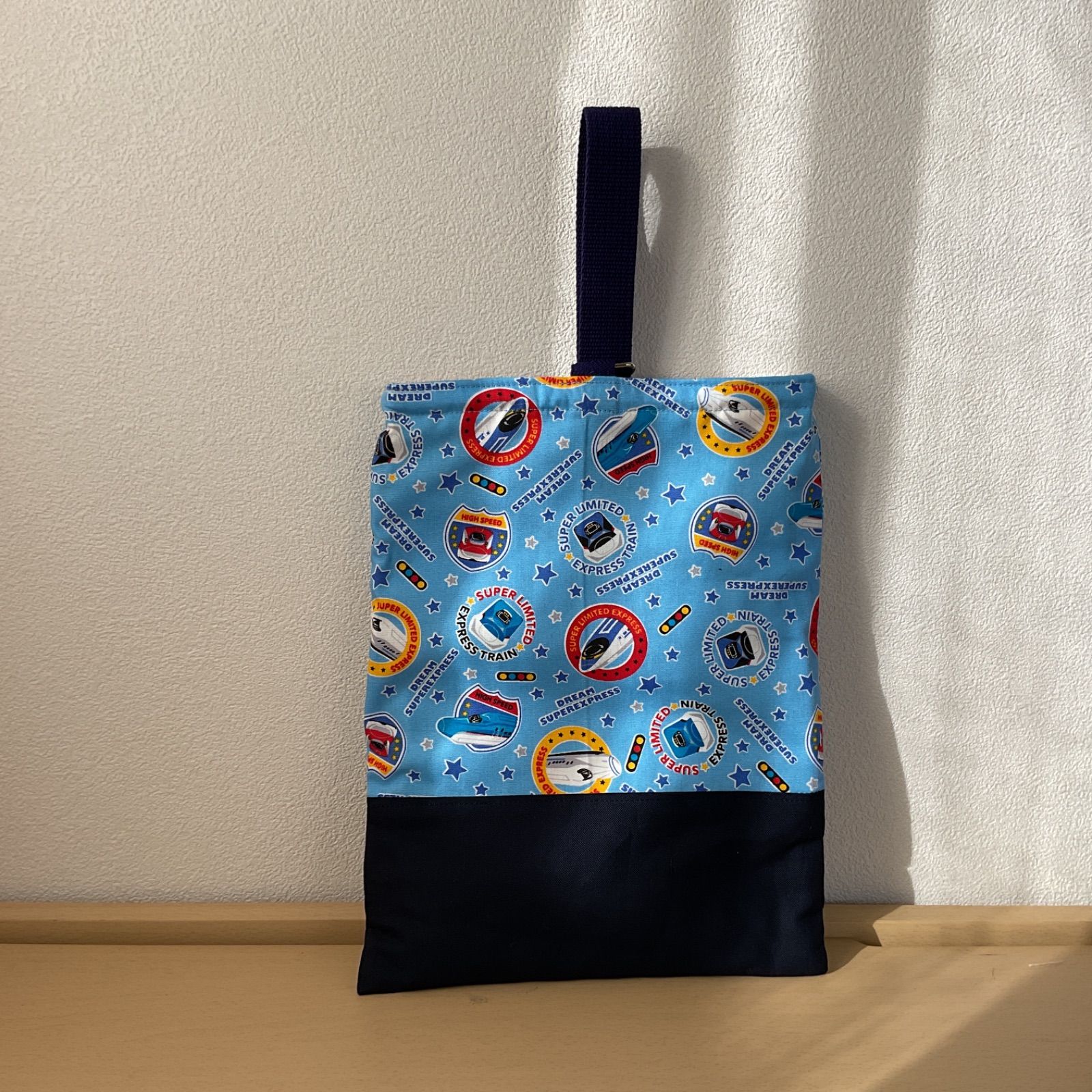 入園 入学 ハンドメイド レッスンバッグ 靴袋 給食袋 お着替え袋 男の子 入園入学5点セット りんりんのハンドメイド レッスンバッグ シューズ