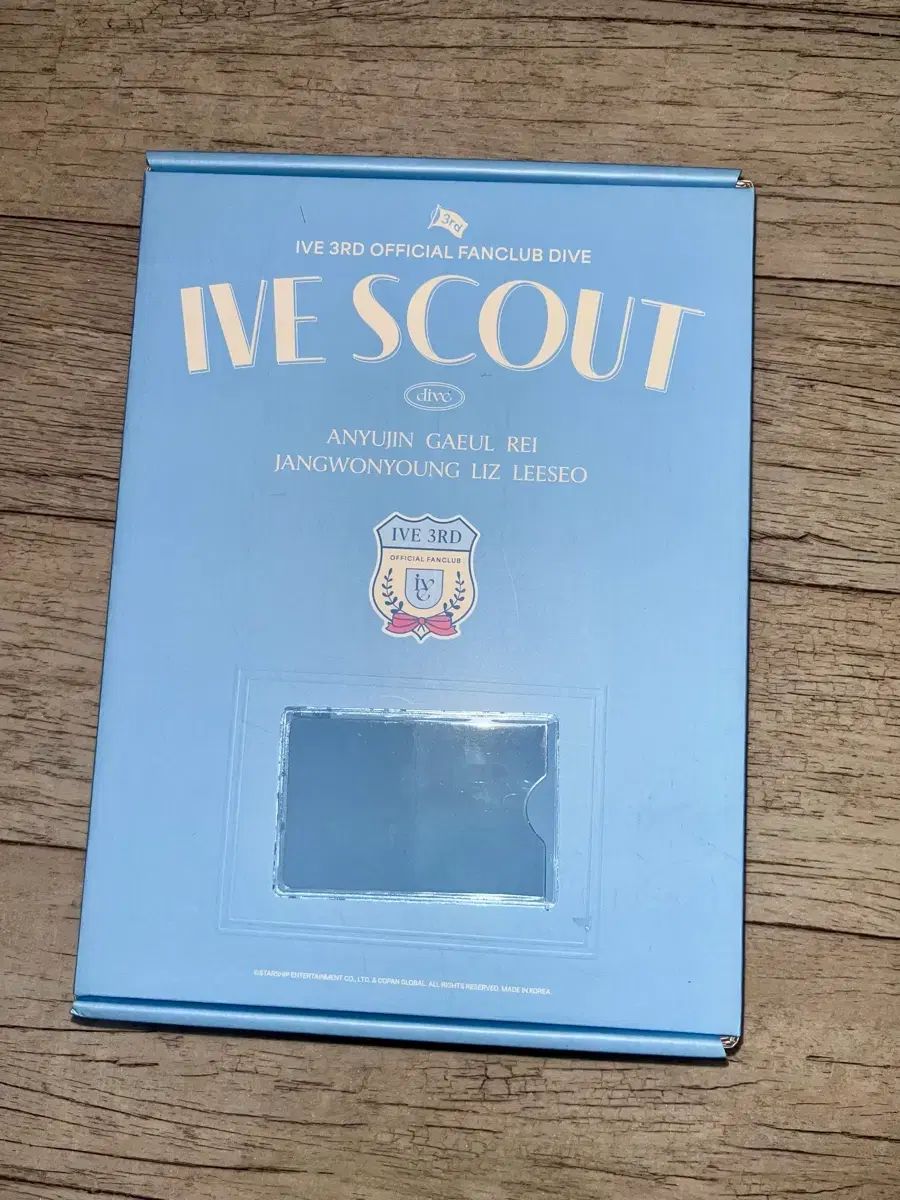 IVE 3期ファンクラブ DIVE SCOUT IVE ファンクラブキット 出品 - メルカリ