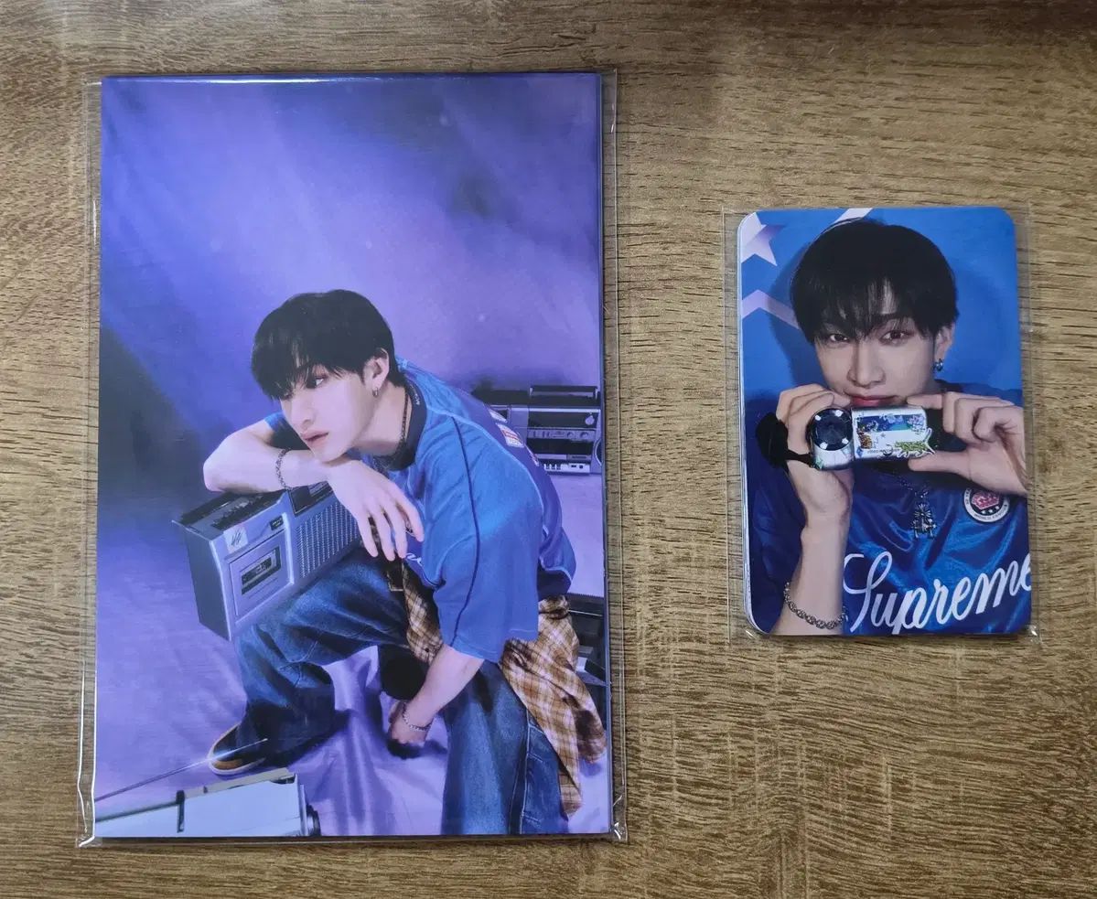 未開封特典トレカセット+ポストカードセット Stray Kids(ストレイ