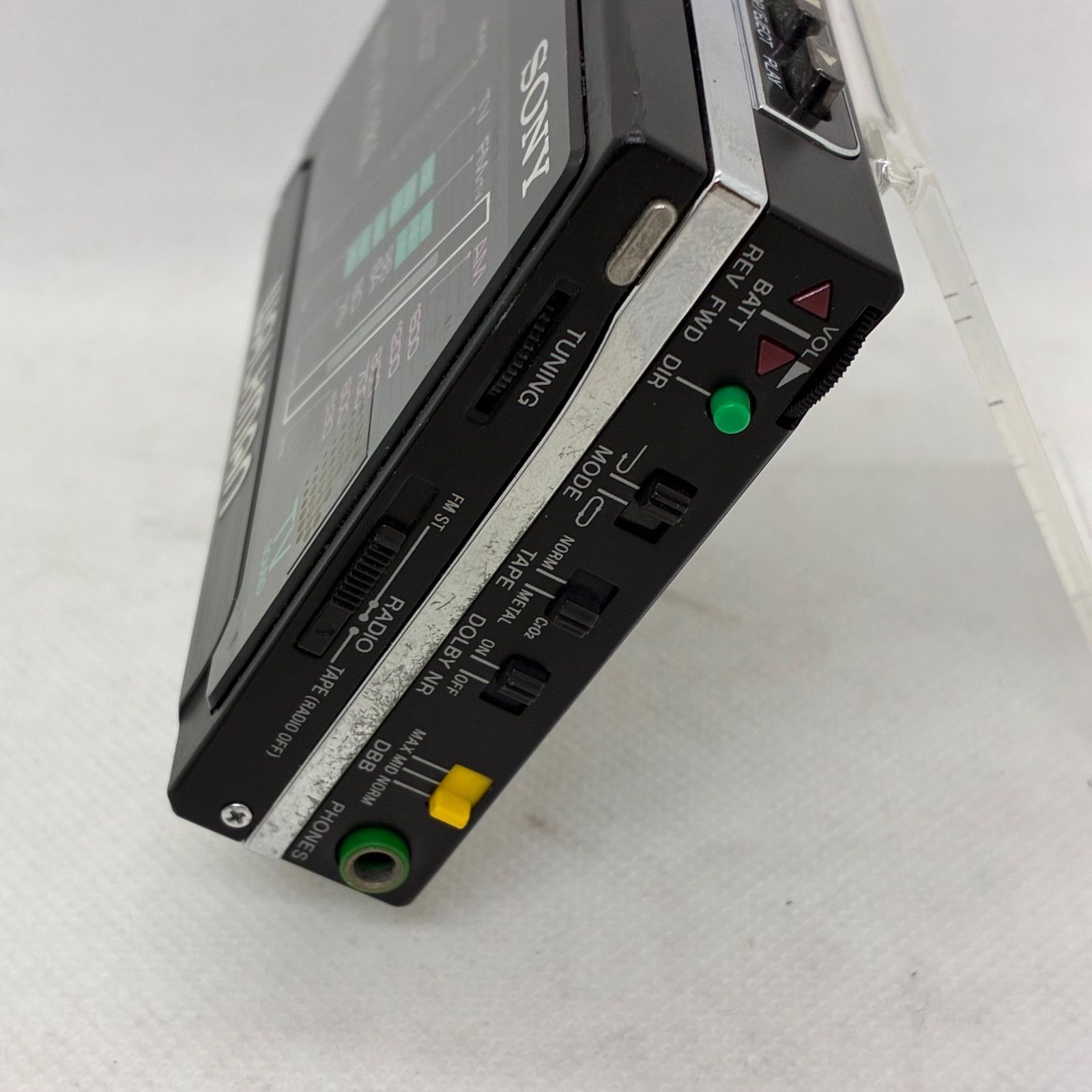 通電ジャンク】SONYソニー WALKMANウォークマン WM-F501カセット