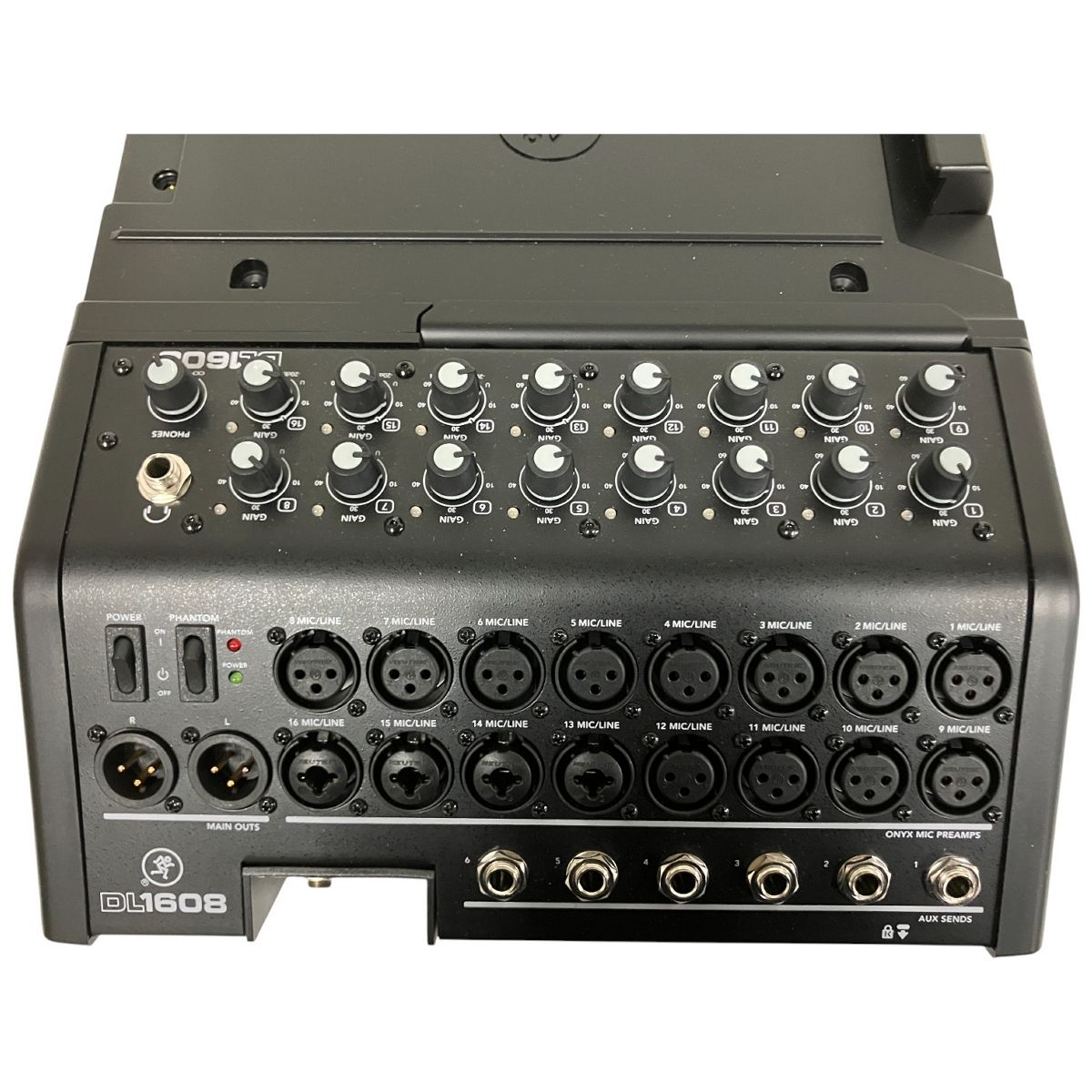 MACKIE デジタルミキサー DL1608 Lightning 音響機材 オーディオ