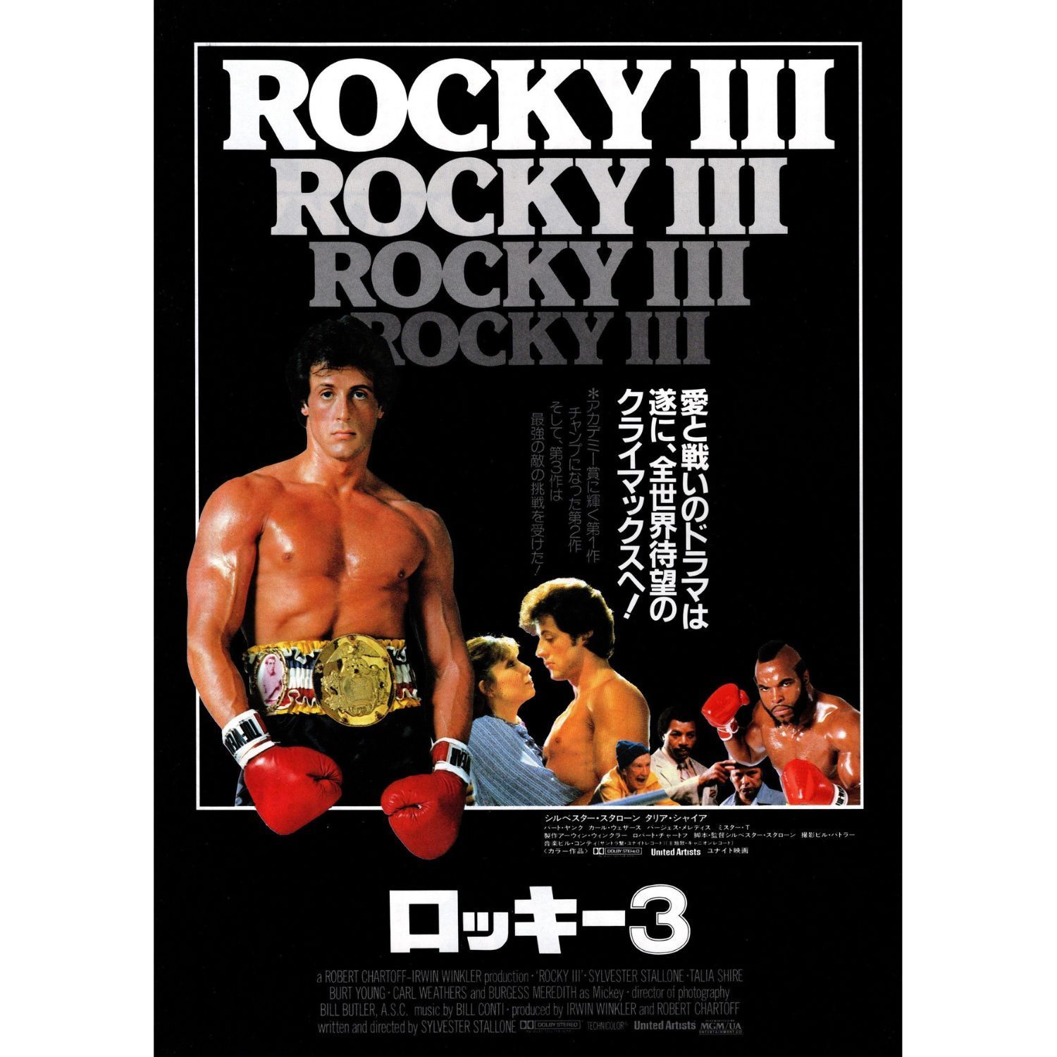 送料無料 】 ロッキー & クリード シリーズ 映画 チラシ 11枚 セット 