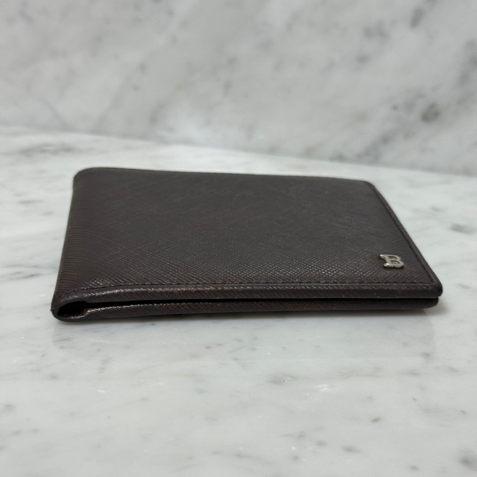 【新品未使用】BALLY 二つ折り財布 ブラック/ブラウン BALLY バリー 二つ折り財布 ブラック/ブラウン メンズ ウォレット