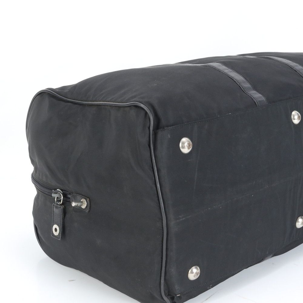 プラダ テスート ナイロン 三角ロゴ レザー ボストン バッグ 出張 旅行