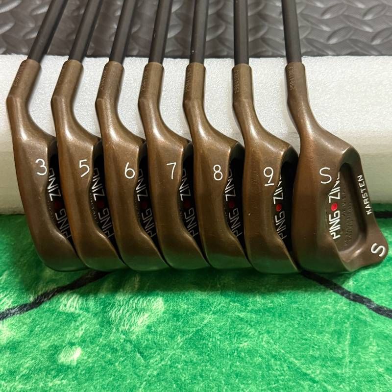 PING ZING ピン ベリリウムカッパー 赤ドット アイアンセット 3.5.6.7