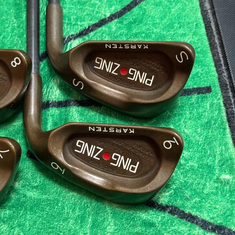 PING ZING ピン ベリリウムカッパー 赤ドット アイアンセット 3.5.6.7