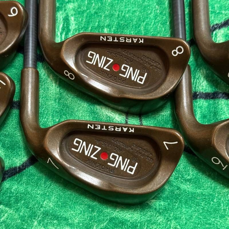 PING ZING ピン ベリリウムカッパー 赤ドット アイアンセット 3.5.6.7