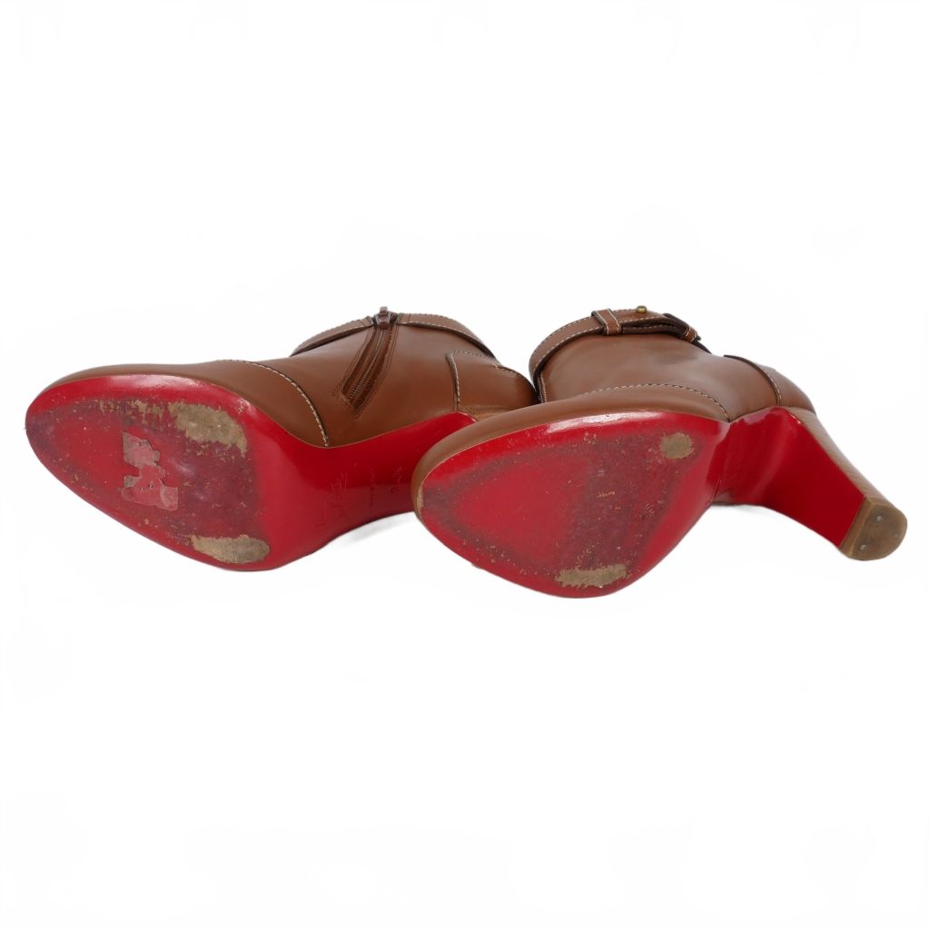 クリスチャンルブタン　ルブタン　ショートブーツ クリスチャンルブタン Christian louboutin ET D`UN 85 ショートブーツ