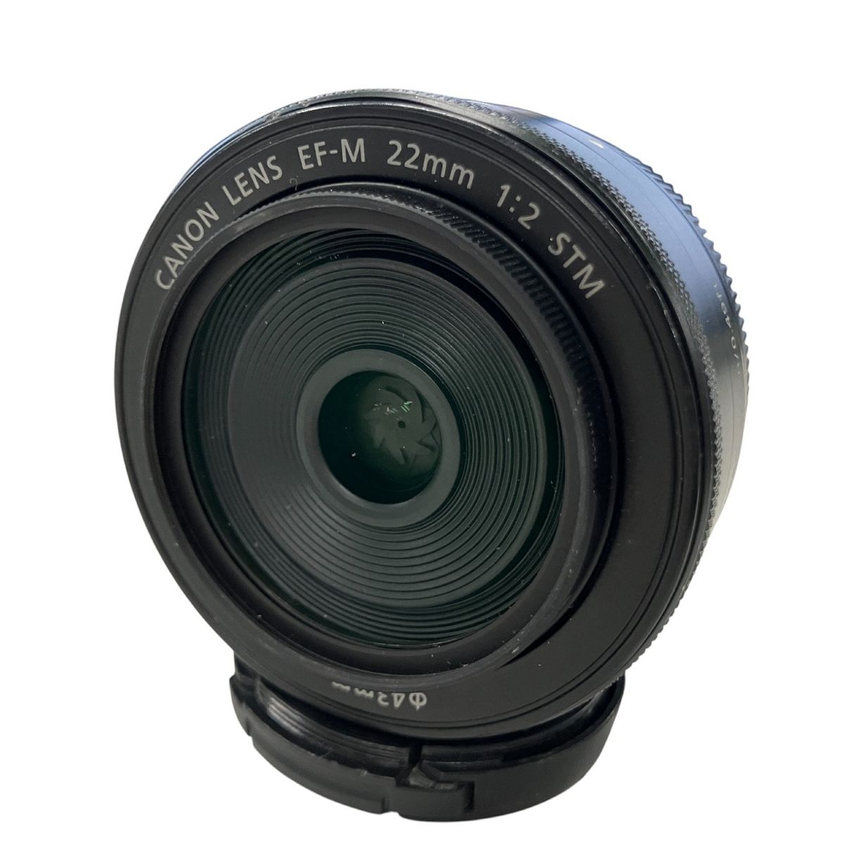 【美品】Canon キヤノン EF-M 22mm 1:2 STM 単焦点レンズ Canon EF-M 22mm 1:2 STM 単焦点レンズ キャノン 中古 B10742781
