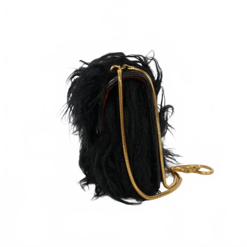 ドリスヴァンノッテン DRIES VAN NOTEN フェイクファー チェーン