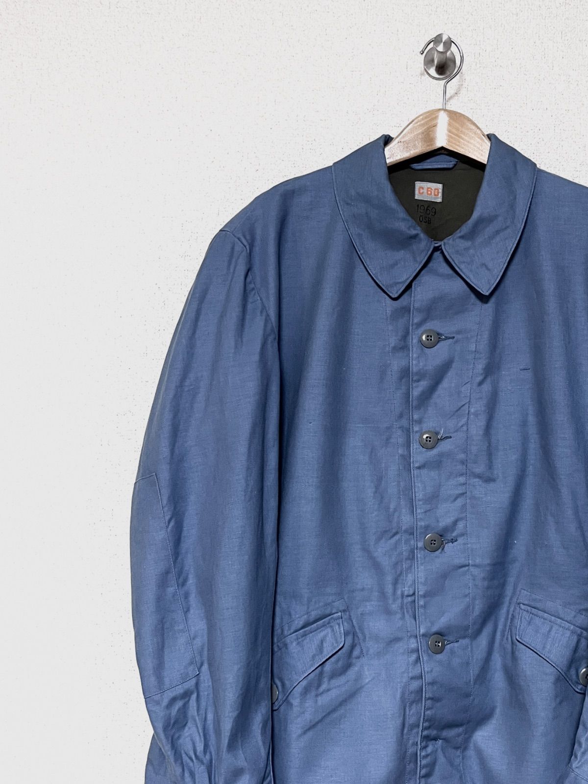 スウェーデン軍】60s M-59 フィールドジャケット C60 民間防衛