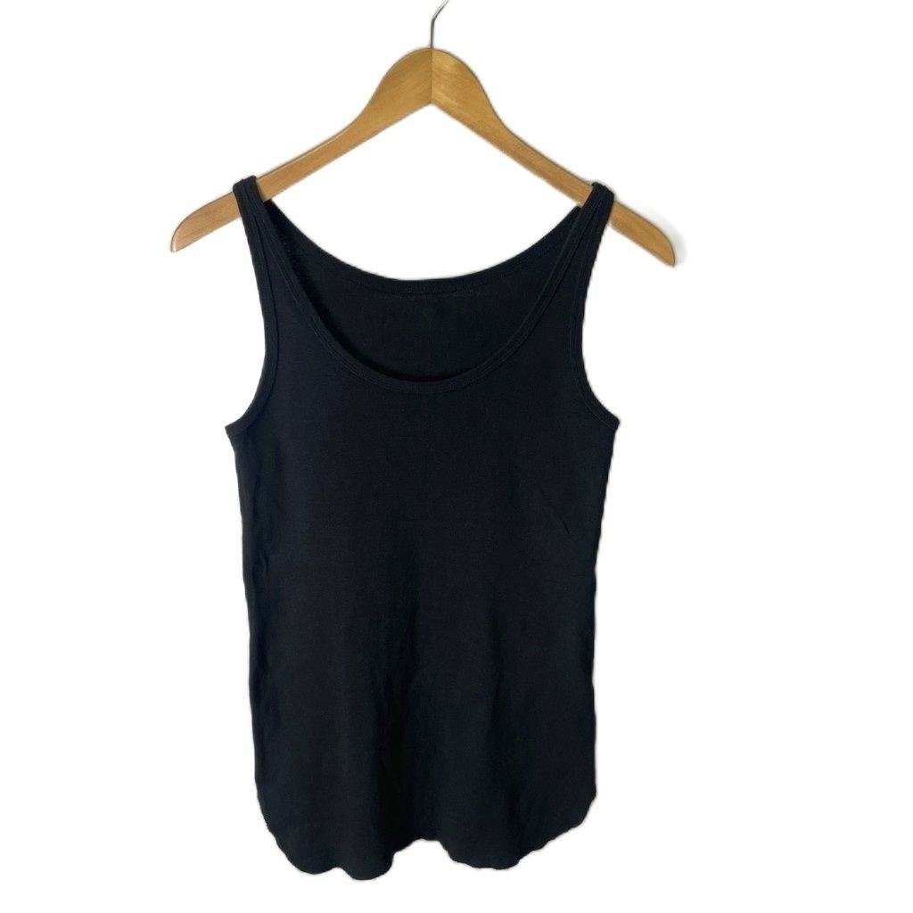 グッドグリーフ GOOD GRIEF コットン タンクトップ F ブラック □FY