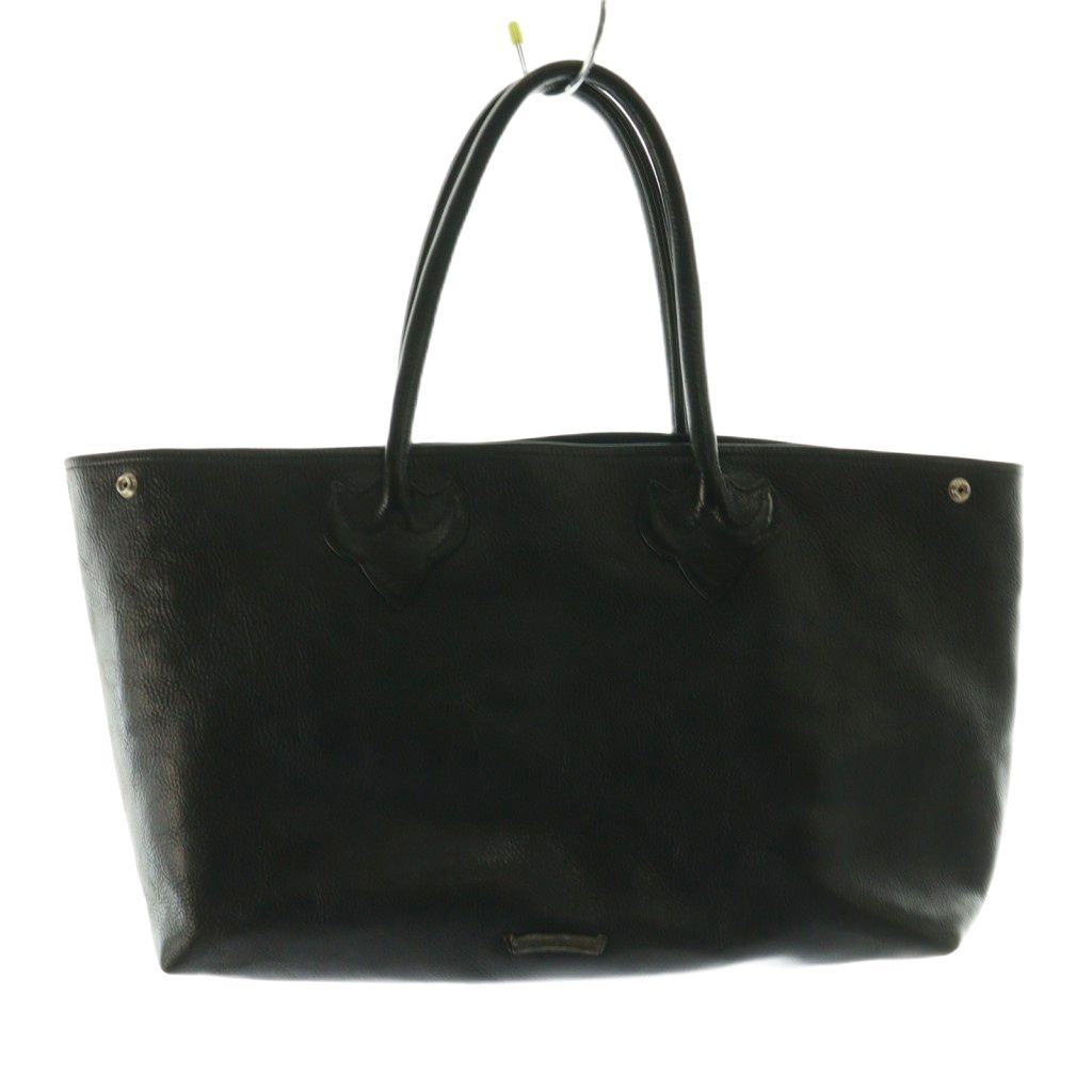 クロムハーツ CHROME HEARTS 3 Cemetery Cross Patch FS Leather Tote