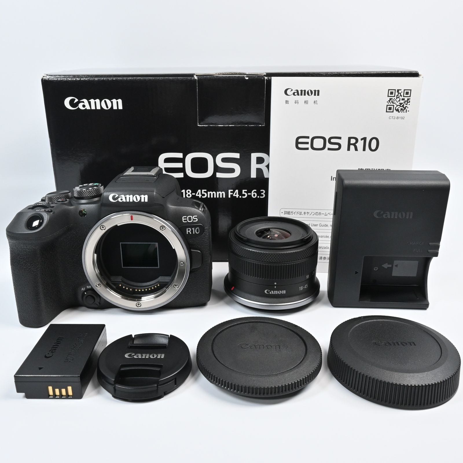 ☆極上品☆Canon EOS R10 RF-S18-45 IS STM レンズキット ショット数 