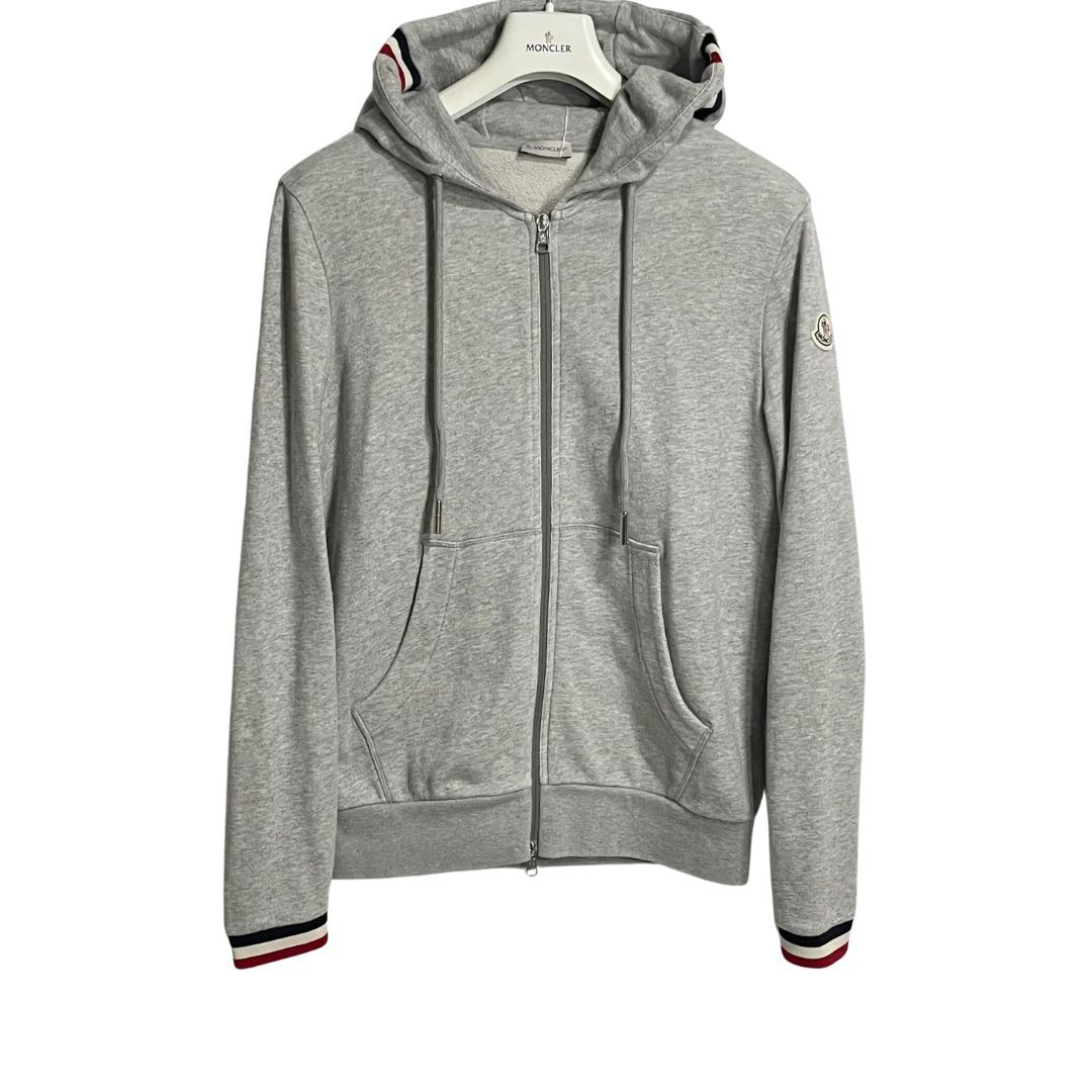 MONCLER/L /グレー /グレーパーカー /型番E10918425000V8007 - メルカリ