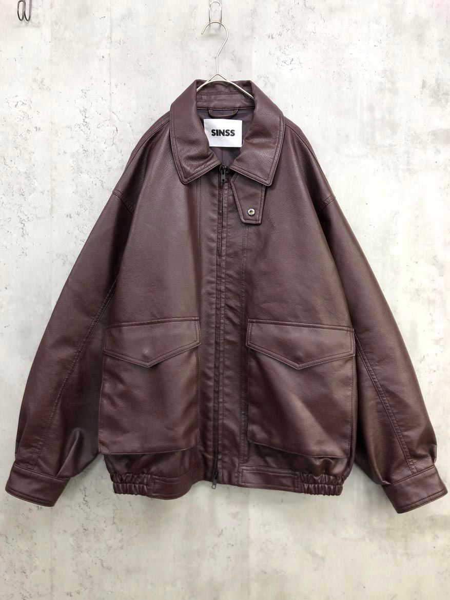 SINSS シンス SIN-24101SP A2ショートフライトジャケット フェイク