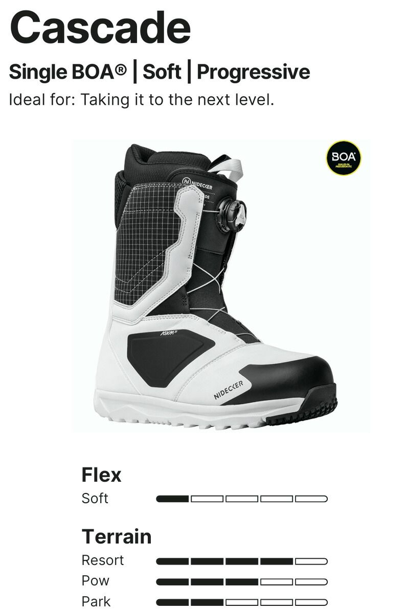 25-26 NIDECKER/ナイデッカー CASCADE カスケード メンズ レディース