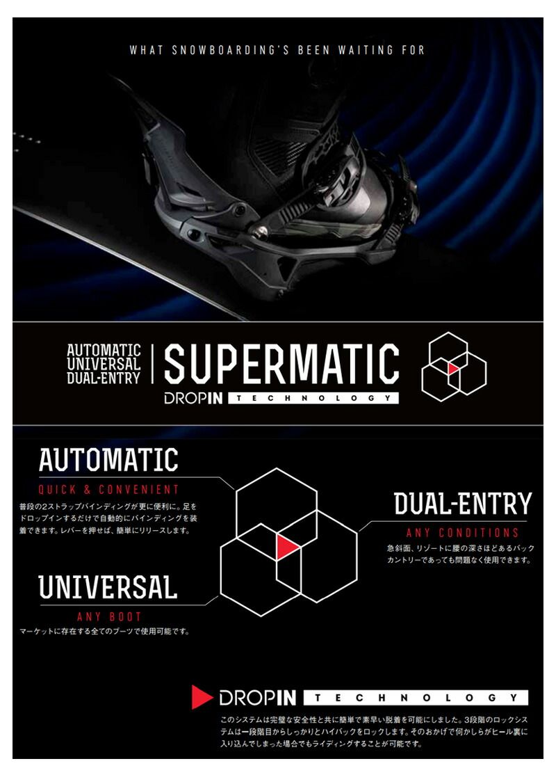 25 26 ナイデッカー LT スーパーマチック メンズ レディース ビンディング バインディング スノーボード 2026