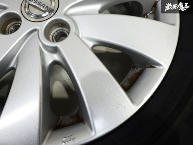 日産純正 モコ MOCO 14インチ 4.5J +45 PCD100 4穴 ホイール 4本 155