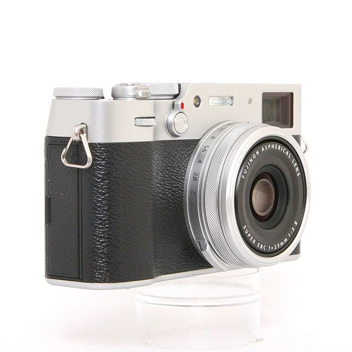 【中古】富士フイルム FUJIFILM X100V シルバー Fujifilm] X100V Silver Compact Digital Camera 26.1 Megapixel **NEW