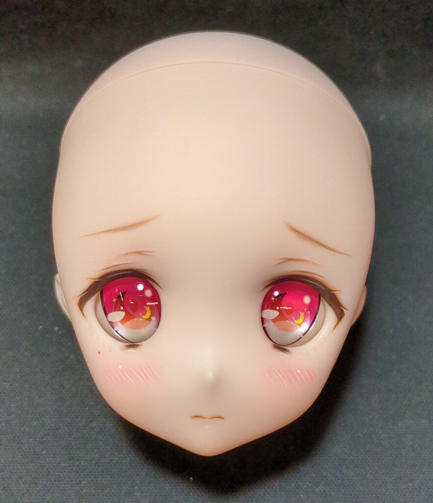 DDH-01カスタムヘッド(ノーマル肌)+ドールアイ ディーラー様製DOLCHU